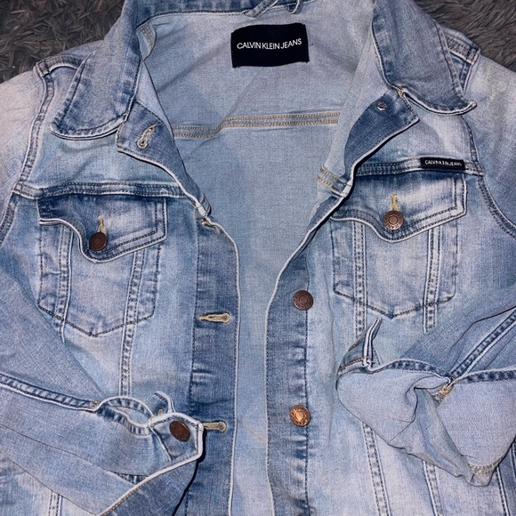 Calvin Klein Jean Jacket - Picture 3 of 7